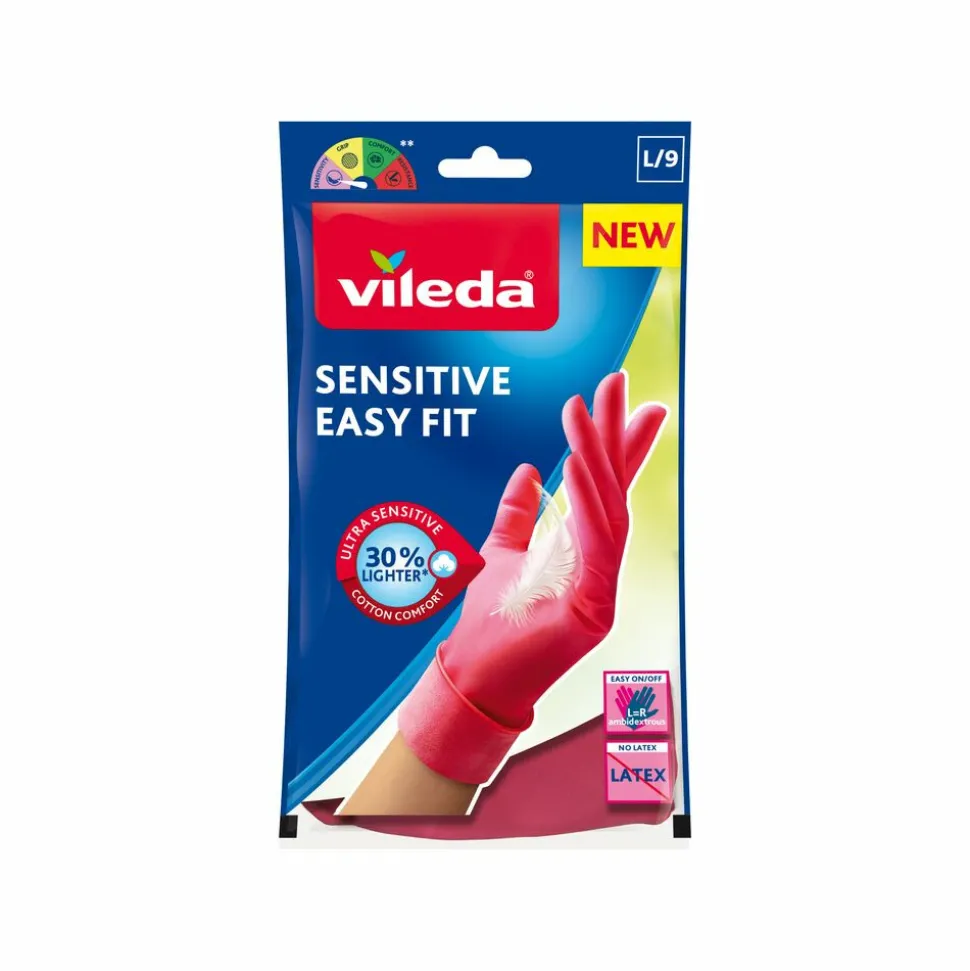 Vileda Handschoenen Sensitive Easy Fit Large 1 paar