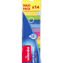 Vileda Microvezeldoek Colors 14 stuks