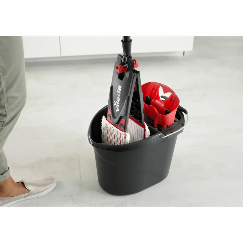 Vileda UltraMax Power 2in1 XL - Vervanging Wit Rood