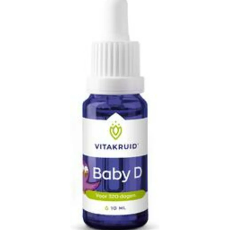Vitakruid Baby Vitamine K & D 2x 10 ml