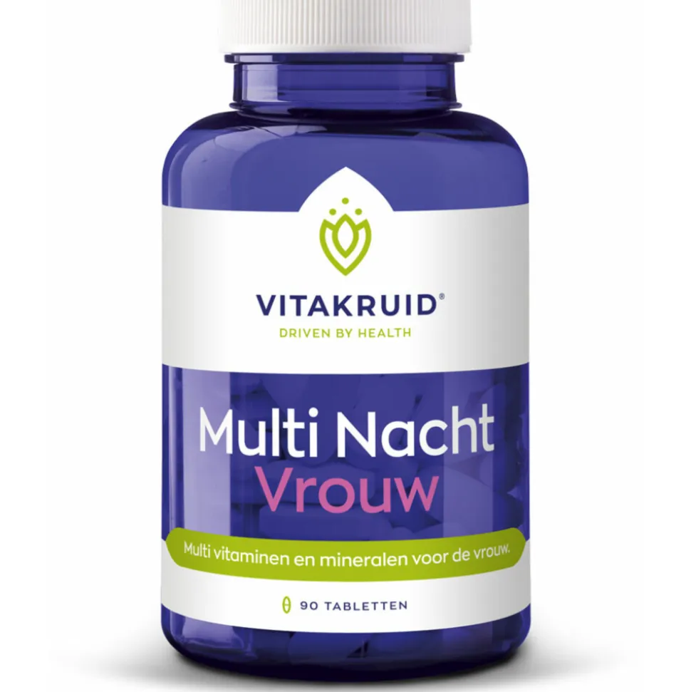 Vitakruid Multi Nacht Vrouw 90 tabletten