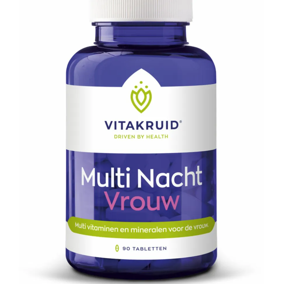 Vitakruid Vrouw Multi Dag Nacht 180 tabletten