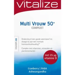 Vitalize Multi Vrouw 50+ 60 tabletten