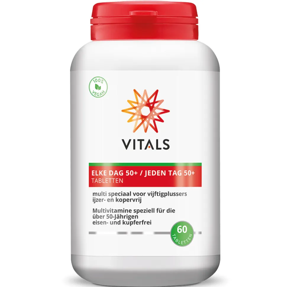 Vitals Elke Dag 50+ 60 tabletten