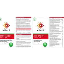 Vitals Elke Dag 50+ 60 tabletten