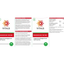 Vitals Magnesium 100mg 120 tabletten