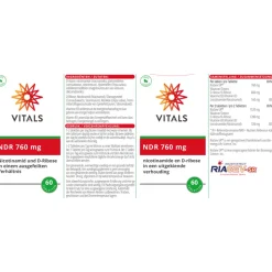 Vitals NDR 760 mg 60 tabletten