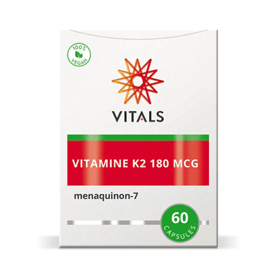 Vitals Vitamine K2 180mcg 60 capsules