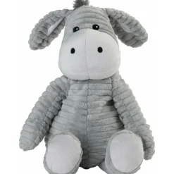 Warmies Warmteknuffel Ezel Ribstof 21 cm