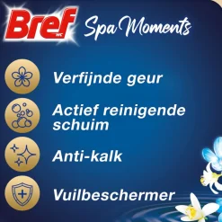 10x Bref Toiletblok Wellness Scents Vitality 2 stuks