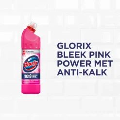 15x Glorix Bleek Pink Power 750 ml