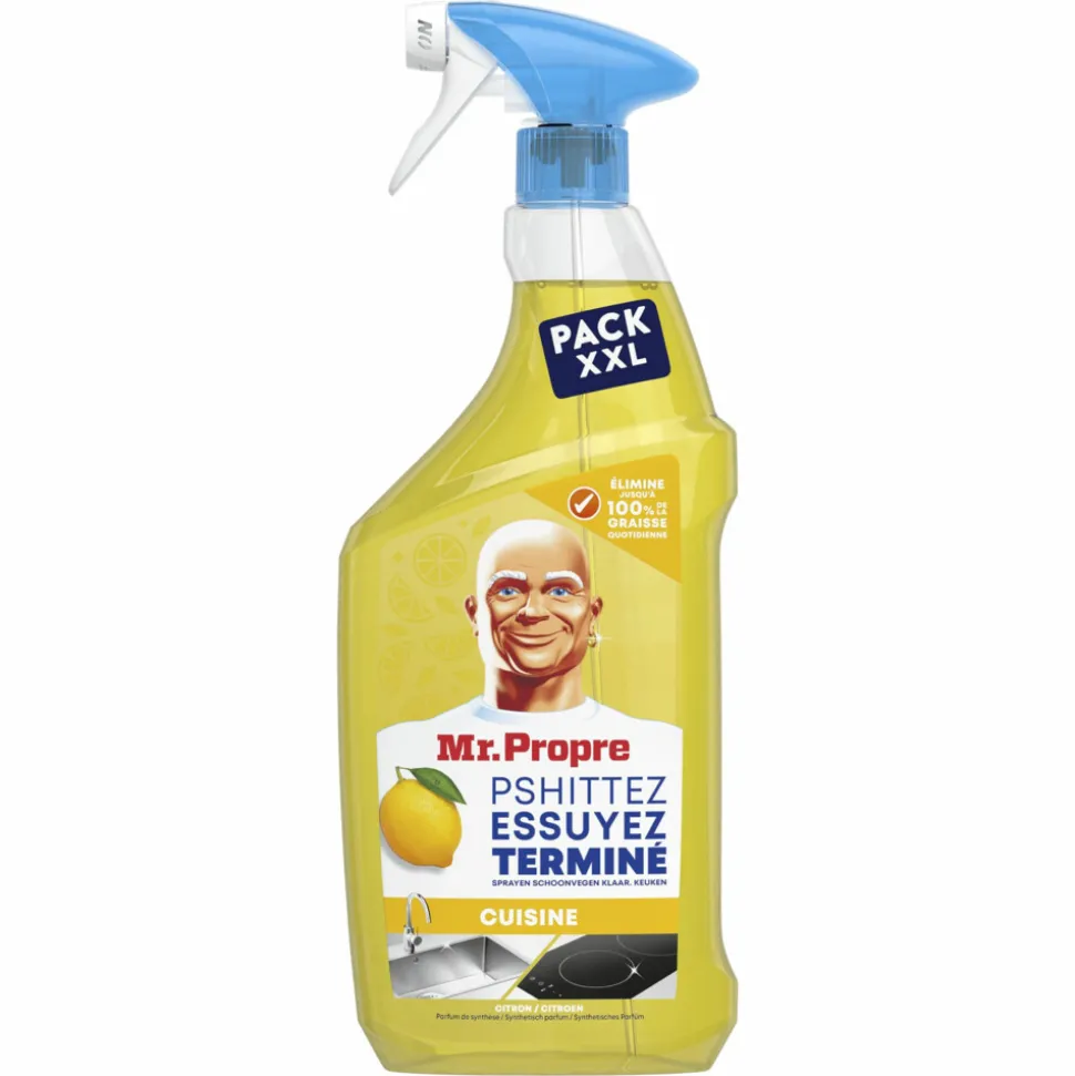 10x Mr. Propre Allesreiniger Spray Citroen 800 ml