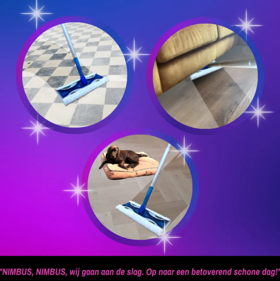 6x NIMBUS Magic Vloerdoekjes Navulling XXL 20 stuks