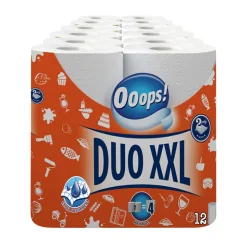 6x Ooops! Keukenpapier Duo XXL 2-laags 2 stuks