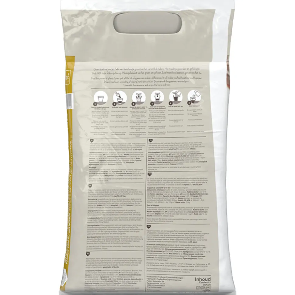 5x Pokon RHP Anthurium Potgrond Anthurium 5 liter