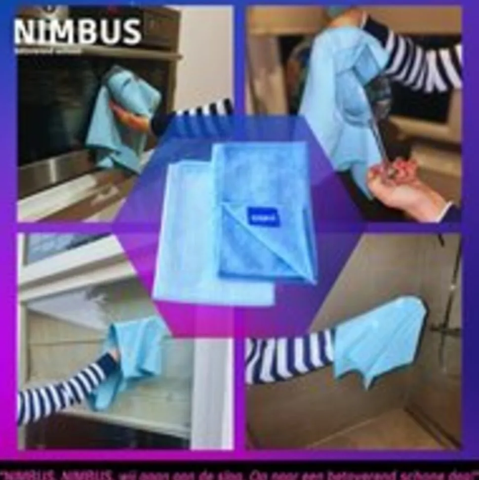 1x Schoonmaakdoek & 1x Droogdoek Badkamer Set Pakket