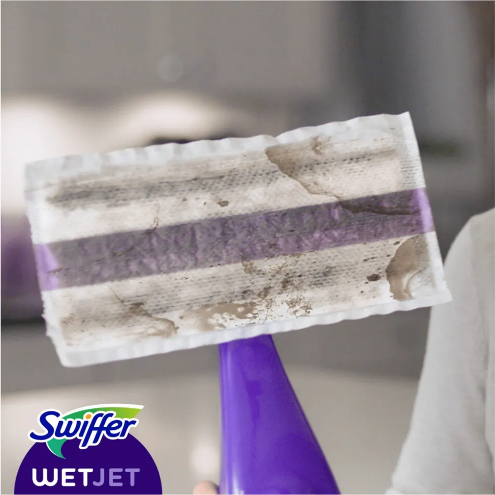 8x Swiffer WetJet Dweilsysteem Navulling Reinigingsdoekjes 12 stuks