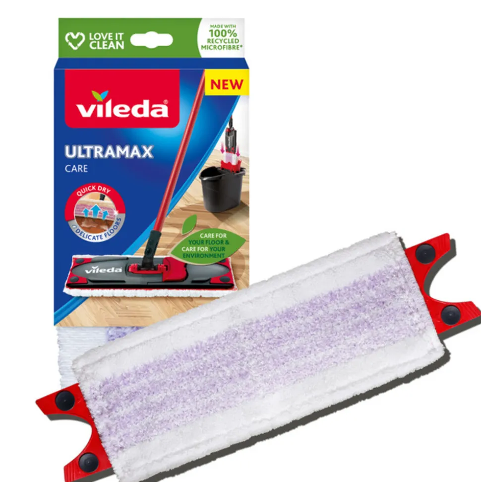 8x Vileda Ultramax Care Navulling