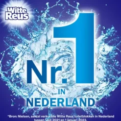 10x Witte Reus Toiletblok Kracht Actief Oceaan