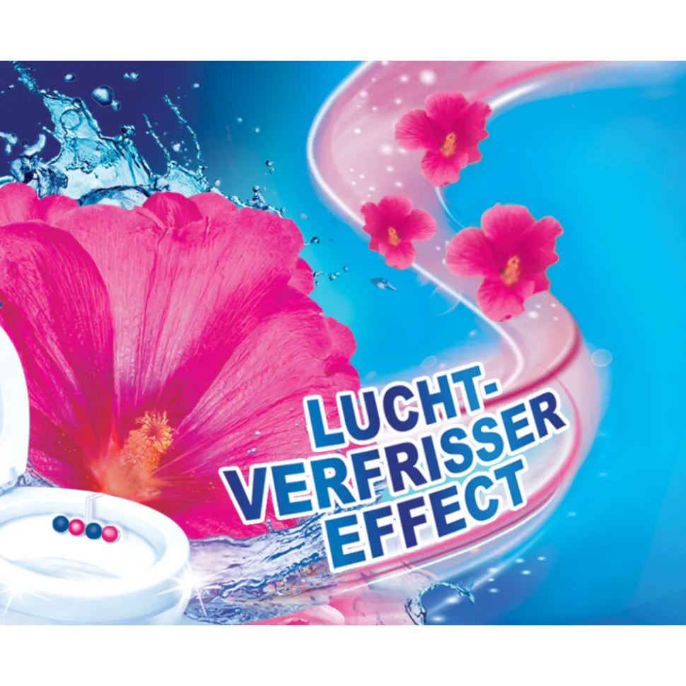 10x Witte Reus Toiletblok Kracht Actief Bloesem 2 stuks