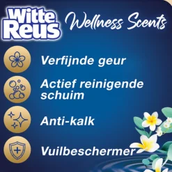 10x Witte Reus Toiletblok Wellness Scents Calmness