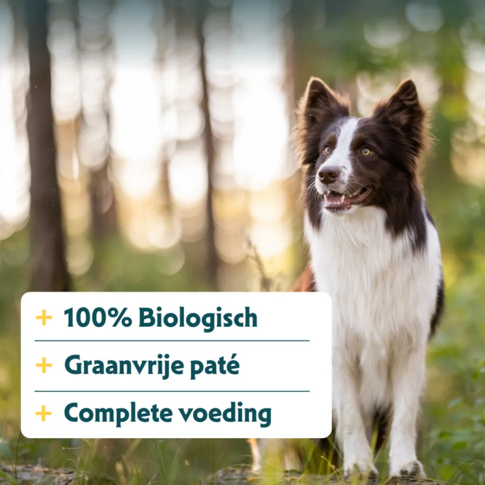 12x Yarrah Bio Hondenvoer Paté Rund & Kip 150 gr