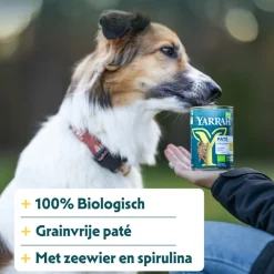 12x Yarrah Bio Hondenvoer Paté Kip 400 gr