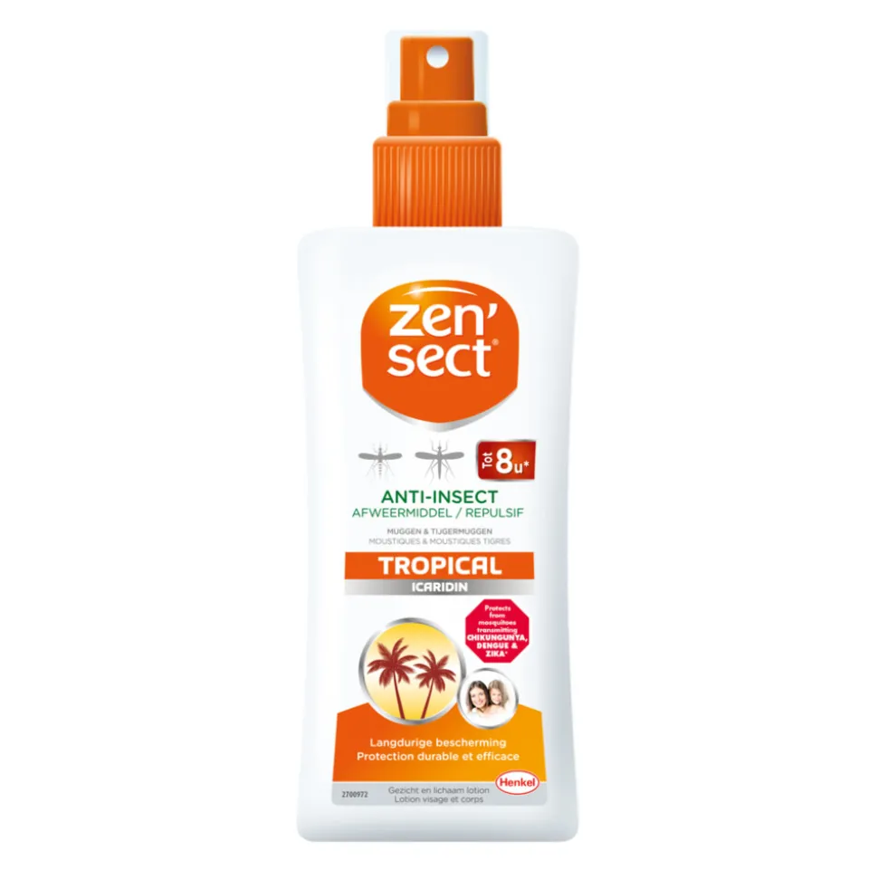2x Zensect Skin Protect Lotion Tropical 100 ml