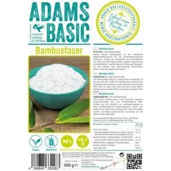 3x Adams Bamboevezel 300 gr