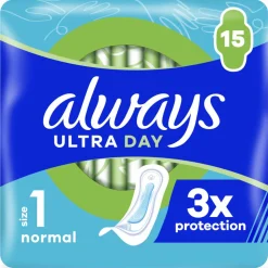 16x Always Maandverband Ultra Normal 15 stuks