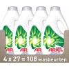 4x Ariel Vloeibaar Wasmiddel Original 27 Wasbeurten 1215 ml
