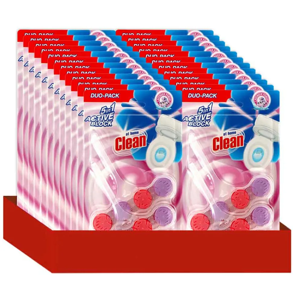 24x At Home Toiletblok Lavendel 2 stuks