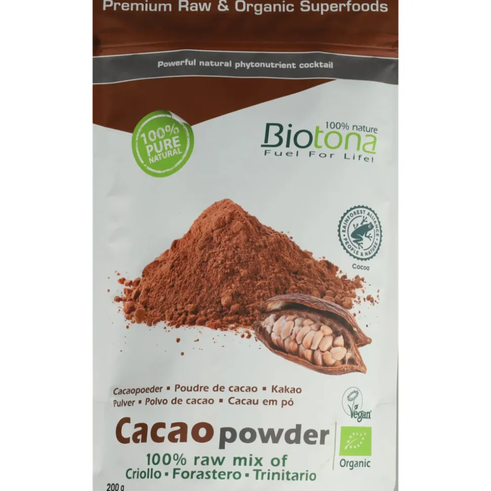 6x Biotona Cacao Raw Powder 200 gr