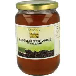 3x Boerjan Boerjan Honing Pure Bloesem Vloeibaar 900 gr