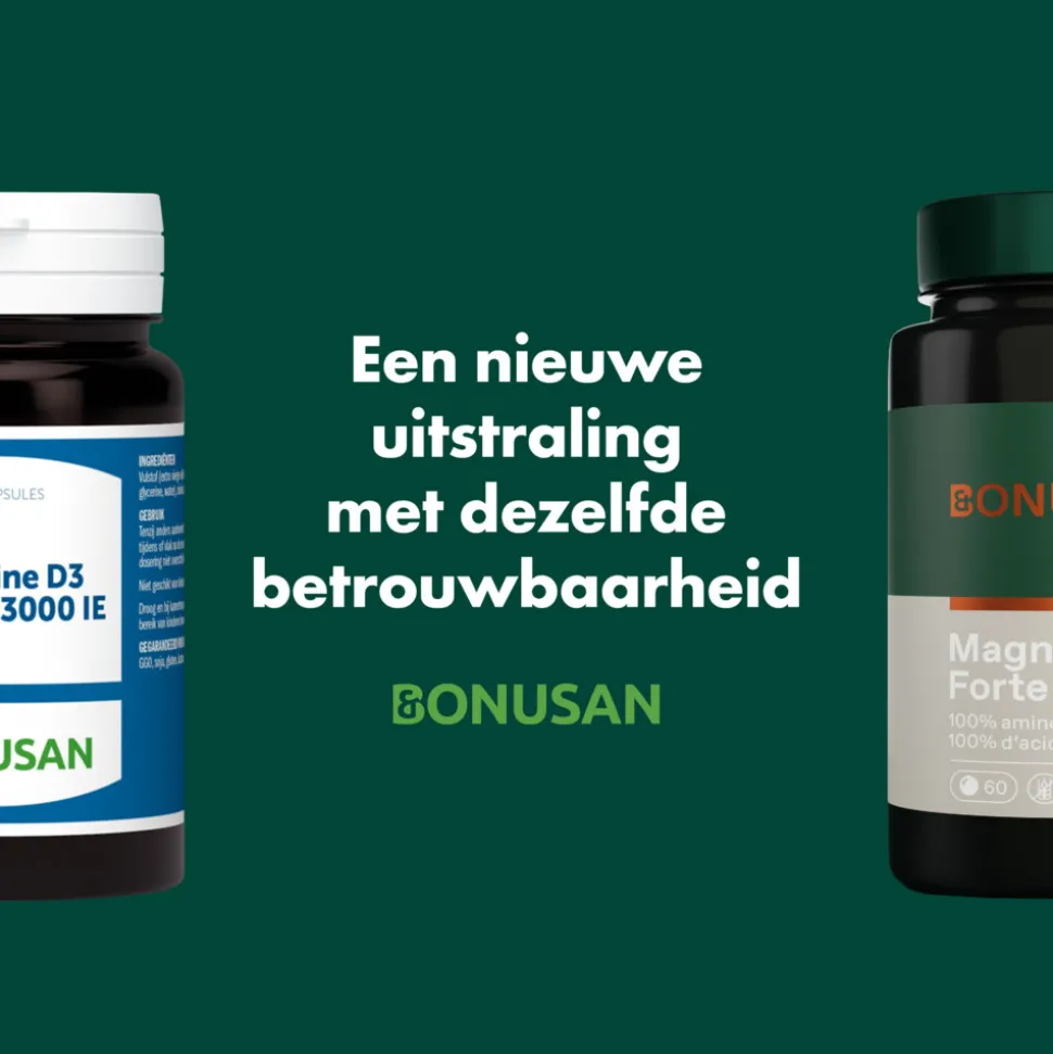 2x Bonusan Magnesiumcitraat 150mg 60 tabletten