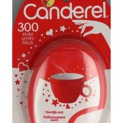 3x Canderel Rood Zoetjes 300 stuks