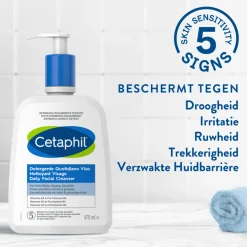 2x Cetaphil Daily Facial Cleanser 470 ml