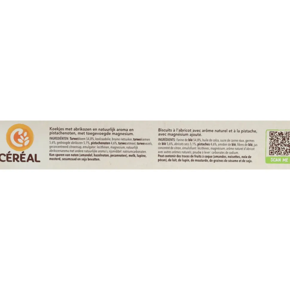 12x Céréal Abrikoos Pistache 160 gr