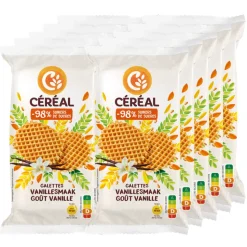 10x Céréal Galettes Vanillesmaak 175 gr