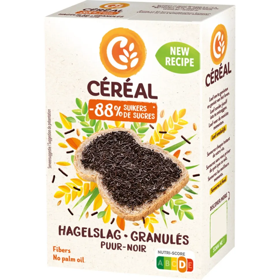 3x Céréal Hagelslag Puur 200 gr