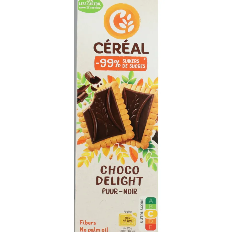 12x Céréal Koekjes Choco Delight 126 gr
