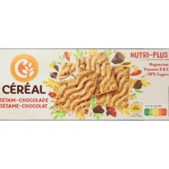 3x Céréal Koekjes Sesam Chocolade 200 gr