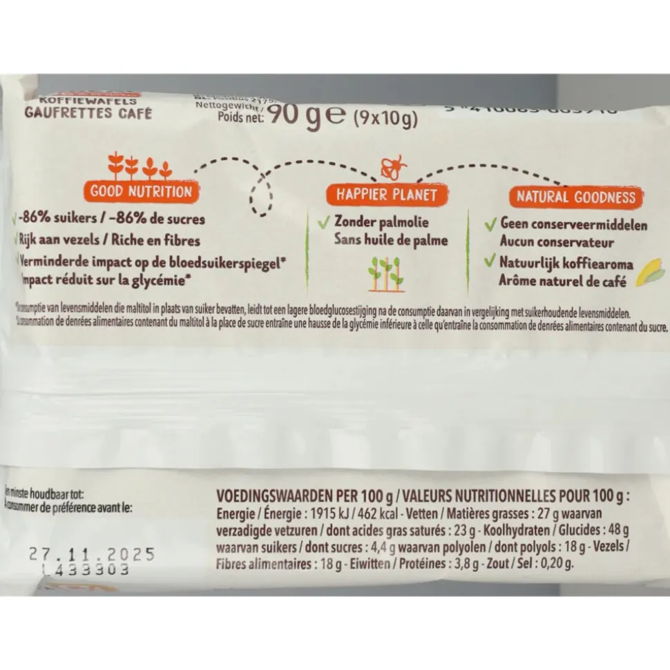 3x Céréal Koffiewafels 90 gr