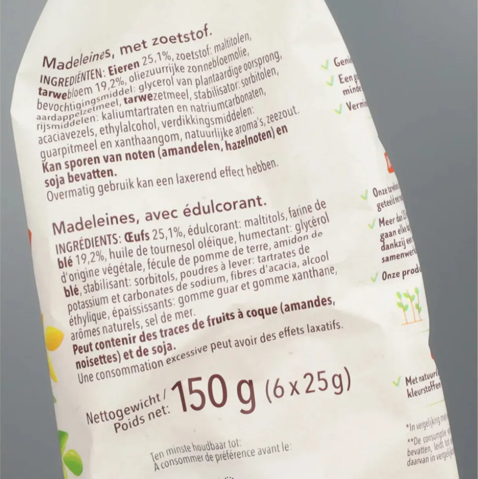 3x Céréal Madeleines 150 gr