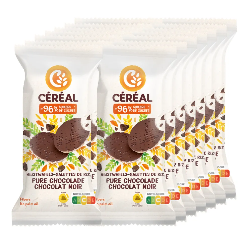 14x Céréal Rijstwafels Puur 130 gr