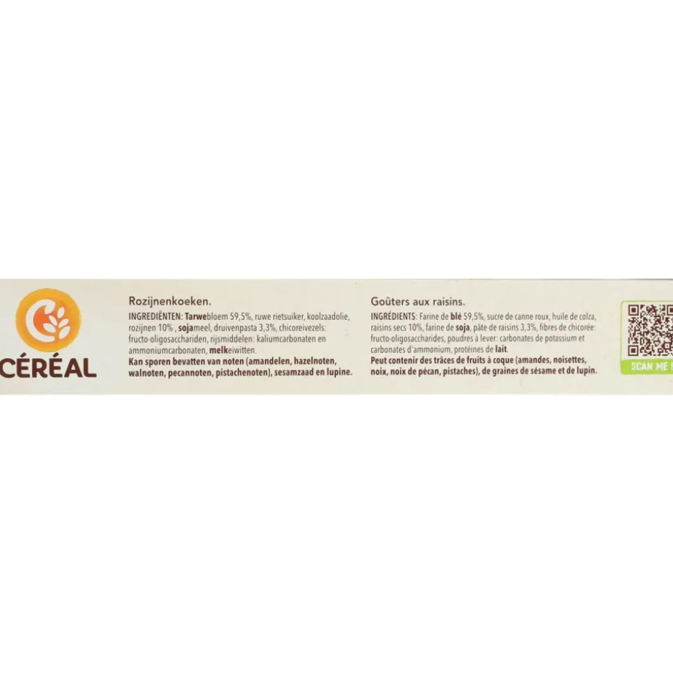 3x Céréal Rozijnenkoeken 360 gr