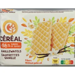 3x Céréal Vanillewafels 90 gr