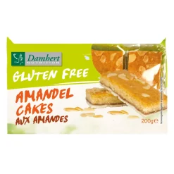 3x Damhert Amandelgebak Glutenvrij 200 gr