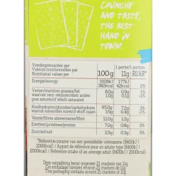 3x Damhert Crackers Haver Glutenvrij Lactosevrij 230 gr