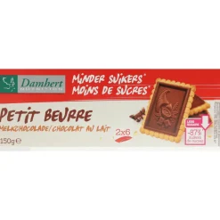3x Damhert Petit Beurre Melkchocolade 125 gr